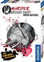 Kosmos Partyspiel Murder Mystery Party: Mord am Grill - Sprache: Deutsch - Kategorie: Krimidinner - Partyspiel - Deduktion - Altersempfehlung ab: 16 Jahren - Spieldauer: 240 min - Min. Anzahl Spieler: 6 - Max. Anzahl Spieler: 8