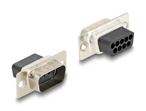 DELOCK Adapter D-Sub9 -> RJ45 StBu Montagesatz weiß