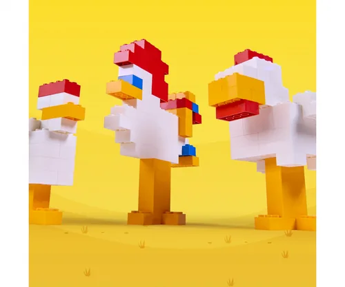 BLOX Bausteine 40 blaue 8er Steine - Anzahl Teile: 40 Teile - Altersempfehlung ab: 4 Jahren - Kategorie: Einzelbausteine - Material: Kunststoff