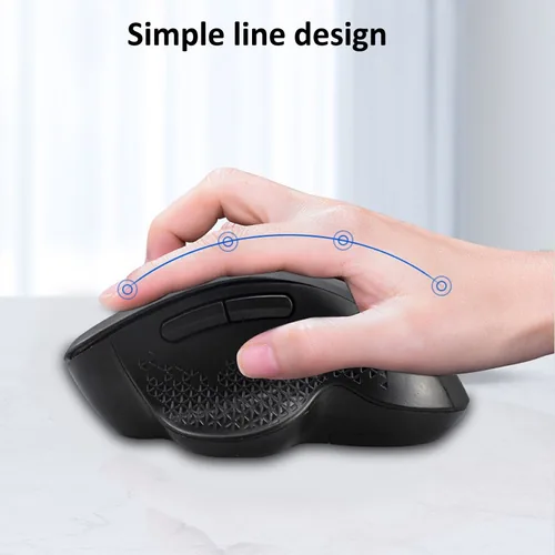 Equip Komfortmaus Wireless Dual Mode 6Btn Rechts schwarz