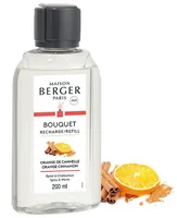 Maison Berger Duftstäbchen Refill Orange de Cannelle 200 ml - Volumen: 200 ml - Duft: Tonkabohne - Orange - Muskatnuss - Vanille - Kokos - Zimt - Ingwer - Moschus