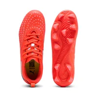 PUMA Future 9 Play FG/AG Jr Football Male Orange, White