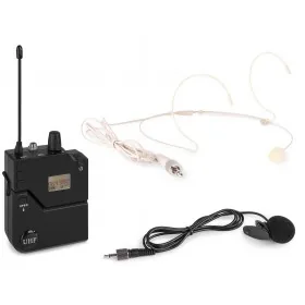 Power Dynamics 632BP - Wandlerprinzip: Kondensator - Bauweise: Taschensender - Richtcharakteristik: Kugel - Anschlüsse: 3.5 mm Klinke - Signalverarbeitung: Analog - Betriebsart: Batteriebetrieb