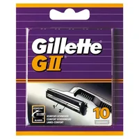 Gillette Rasierklingen GII 10 Stück - Verpackungseinheit: 10 Stück - Besonderheiten: Keine - Natürlich Leben: Keine Besonderheiten