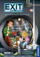 Kosmos EXIT Kids: Das Buch – Rätselhafte Bankraub - Altersgruppe: Kinder - Sprache: Deutsch - Altersempfehlung ab: 8 Jahren - Einband: Softcover - Thema: Krimi & Abenteuer