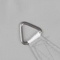 Windhager Sonnensegel Cannes, 3 m, Dreieckig, Gelb - Tiefe: 300 cm - Breite: 300 cm - Detailfarbe: Gelb - Form: Dreieckig - Nachhaltigkeit: Nicht angegeben