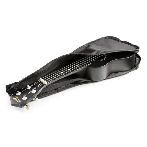 MAX Ukulele UKEY Set Soprano Schwarz 21 Zoll - 