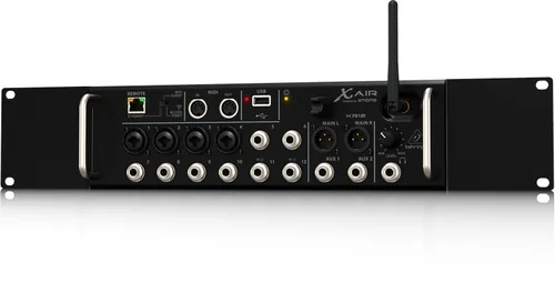 Behringer XR12 audio mixer 12 channels Black