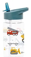 A Little Lovely Company Vehicles Daily usage 450 ml Polypropylene (PP), Tritan Light Blue, Transparent