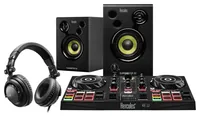 Hercules DJLearning Kit Digital Vinyl System (DVS) scratcher Black