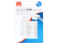 Max Hauri Kabel-Clip 2er, 6 Stück, Weiss - Ausstattung Kabelmanagement: Selbstklebend - Produkttyp: Kabel-Clip - Verpackungseinheit: 6 Stück - Material: Kunststoff - Detailfarbe: Weiss