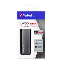 Verbatim Vx500 USB Type-C 3.2 Gen 2 (3.1 Gen 2) Silver
