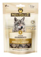 Wolfsblut Leckerli Freeze Dried Wide Plain 40 g - Snackart: Leckerli - Tierbedürfnis: Kein besonderes Bedürfnis - Geschmacksrichtung: Pferd - Zertifikate: Keine Zertifizierung - Fleischsorte: Pferd - Packungsgrösse: 40 g