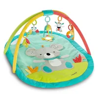 fehn Krabbeldecke mit Spielbogen DoBabyDoo Koala - Material: Bouclette - Druckstoff - Frottee - Softvelour - Produkttyp: Krabbeldecke mit integriertem Spielbogen - Detailfarbe: Mehrfarbig