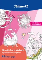 Pelikan Malbuch mit Stickern 48 Seiten, FSC - Sprache: Deutsch - Englisch - Einband: Softcover - Altersgruppe: Kinder - Thema: Basteln