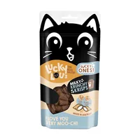 Lucky Lou Katzen-Snack Lucky Ones Krunchy Krisps Milch, 60g - Snackart: Biscuits - Tierbedürfnis: Kein besonderes Bedürfnis - Geschmacksrichtung: Geflügel - Zertifikate: Keine Zertifizierung - Fleischsorte: Geflügel - Packungsgrösse: 60 g