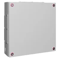 Rittal Klemmenkasten KX, mit Flanschplatte, 400x400x120 mm