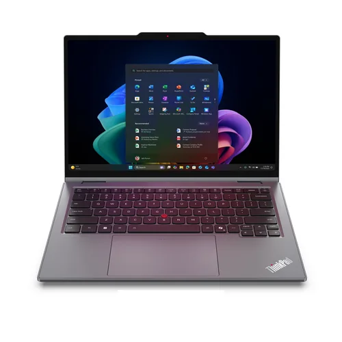 Lenovo ThinkPad X1 2-in-1 Gen 11 Aura Edition Copilot+ PC Intel Core Ultra 5 325 Hybride (2-en-1) 35,6 cm (14") Écran tactile WUXGA 32 Go LPDDR5x-SDRAM 512 Go SSD Wi-Fi 7 (802.11be) Windows 11 Pro Gris Allemand