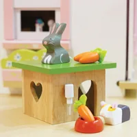 LE TOY VAN Puppenhausmöbel Hase und Meerschweinchenset - Altersempfehlung ab: 3 Jahren - Material: Holz - Höhe: 0 cm - Eigenschaften: Keine Eigenschaft - Zertifikate: Keine Zertifizierung
