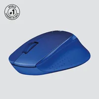 Logitech Mouse M330 SILENT PLUS Wireless Blue