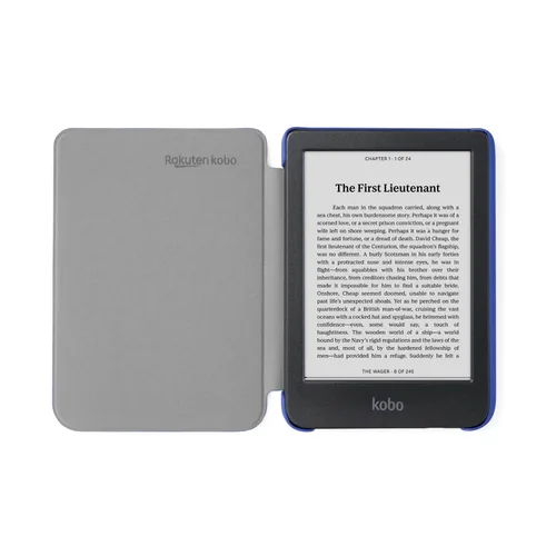 Kobo E-Book Reader Schutzhülle Tasche Clara Colour Cobalt blue - Kompatible E-Book-Reader: Libra Colour - Kompatible Hersteller: Kobo - Detailfarbe: Blau - Bildschirmdiagonale in Zoll: 7  - Material: Kunststoff