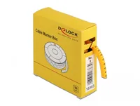 DELOCK Kabelmarker Box, Nr: 9, gelb, 500 Stück