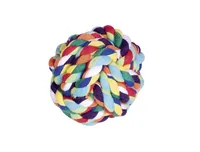 Nobby Hunde-Spielzeug Knotenseil-Ball, Mehrfarbig - Produkttyp: Apportieren - Tierart: Hund