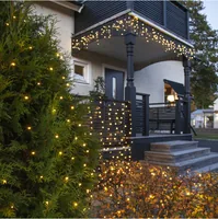 STAR TRADING System Decor LED-Vorhang 1m 12.495-47 Extra, schwarz, 2m
