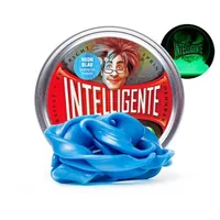 Intelligente Knete Knetmasse Neon Blau 80 Gramm - Themenwelt: Neutral - Produkttyp: Knete - Altersempfehlung ab: 3 Jahren - Detailfarbe: Neonblau - Materialeigenschaften: Formbar - BPA-frei - Flexibel - Dehnbar - Set: Nein