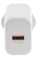 onit USB-Wandladegerät Single 1A 20 W GaN Weiss - Ladeport Output: 1x USB 20W - Detailfarbe: Weiss - USB Ladeanschluss: 1