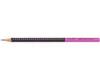 FABER-CASTELL Bleistift Grip 2001 HB 517011 Two Tone schwarz/pink