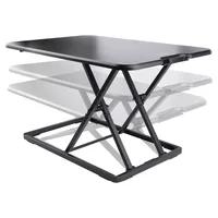 STANDING DESK CONVERTER/RISER - UP TO 17.6LB SIX HEIGHT OPTIONS