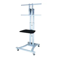 VALUE LCD-/TV-Rollstnder, 27-60 Zoll, bis 50 kg, silberfarben