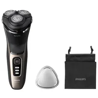 Philips S3242/12 rasoir pour homme Rasoir rotatif Tondeuse Noir, Or