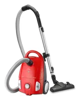 Trisa Bodenstaubsauger Classic Clean T6683 Rot - Staubsauger Typ: Bodenstaubsauger - Motorleistung: 650 W - Detailfarbe: Rot - Beutellos: Nein - Staubbehältervolumen: 3.8 l - Nasswischfunktion: Nein