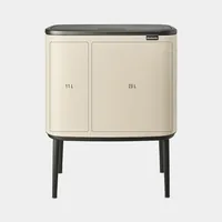 Brabantia Mülleimer Bo Touch Bin 11 + 23 L Soft Beige