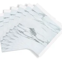 d-c-fix Wanddekoration Premium Marble 6 Stück, 30.5 x 30.5 cm - Motiv: Marmor - Detailfarbe: Grau - Weiss - Detailmaterial: Polyvinylchlorid (PVC) - Grundmaterial: Kunststoff - Produkttyp: Wanddekoration