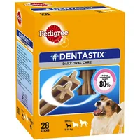 Pedigree Kaustange DentaStix Small, 28 Stück - Tierbedürfnis: Zahnpflege & Atem - Geschmacksrichtung: Fleischerzeugnis - Fleischsorte: Fleischerzeugnis - Produkttyp: Ergänzungsfutter - Packungsgrösse: 440 g - Tierart: Hund