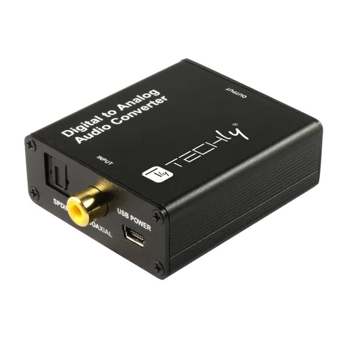 Techly Digital auf Analog Audio Konverter