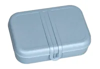 Koziol Lunchbox Pascal L Blau - Materialtyp: Biokunststoff - Unterteilungsmöglichkeit: Ja - Material: Biozirkulärer Kunststoff - Detailfarbe: Blau - Mikrowellenfest: Ja - Spülmaschinenfest: Ja