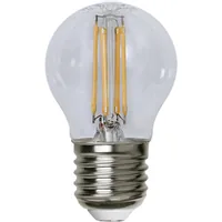 Star Trading LED Leuchtmittel E27 G45 Clear 470 lm, 2700K, 4.2W, 230 V - Energieeffizienzklasse: E - Lampensockel: E27 - Protokoll: Ohne - Smart Home: Nicht kompatibel - Farbtemperatur Kelvin: 2700 K - Gesamtleistung: 4.2 W