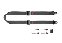 Peak Design Trageriemen Slide Lite Schwarz - Detailfarbe: Schwarz