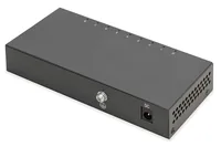 DIGITUS Switch 8-Port Gigabit Desktop, Unmanaged, Metallgeh.