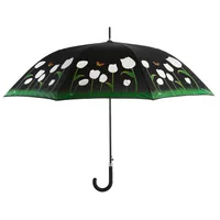 Esschert Design TP367 umbrella Black Fiberglass Polyester Full-sized Rain umbrella