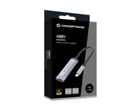 CONCEPTRONIC Adapter USB-C3.2->HDMI2.1 8K60Hz grau