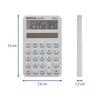 MAUL ECO MD 1 calculatrice Poche Calculatrice à écran Blanc