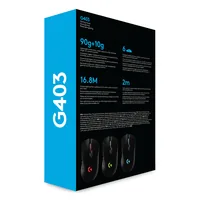 Logitech Maus G403 Hero - Schwarz
