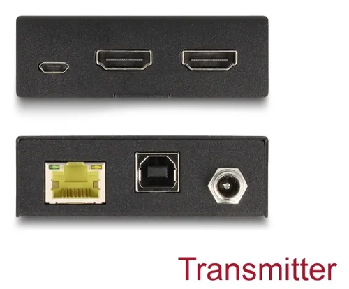 DeLOCK 65957 KVM extender Transmitter & receiver