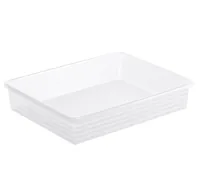 Rotho Formatkörbchen Linus A4 Transparent - Breite: 27 cm - Höhe: 6 cm - Tiefe: 34.5 cm - Volumen: 6 l - Produkttyp: Formatkörbchen - Verpackungseinheit: 1 Stück