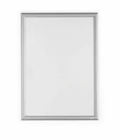 Durable 500823 wall frame 450 x 625 mm Rectangle Silver Aluminium
